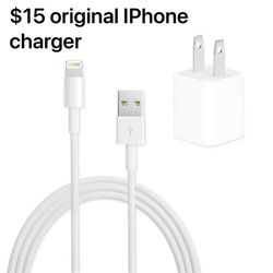 Original iPhone Cable With Charger