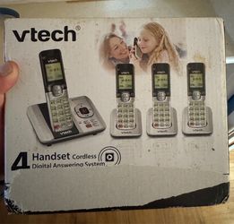 V Tech Handset Cordless Digital Answering System