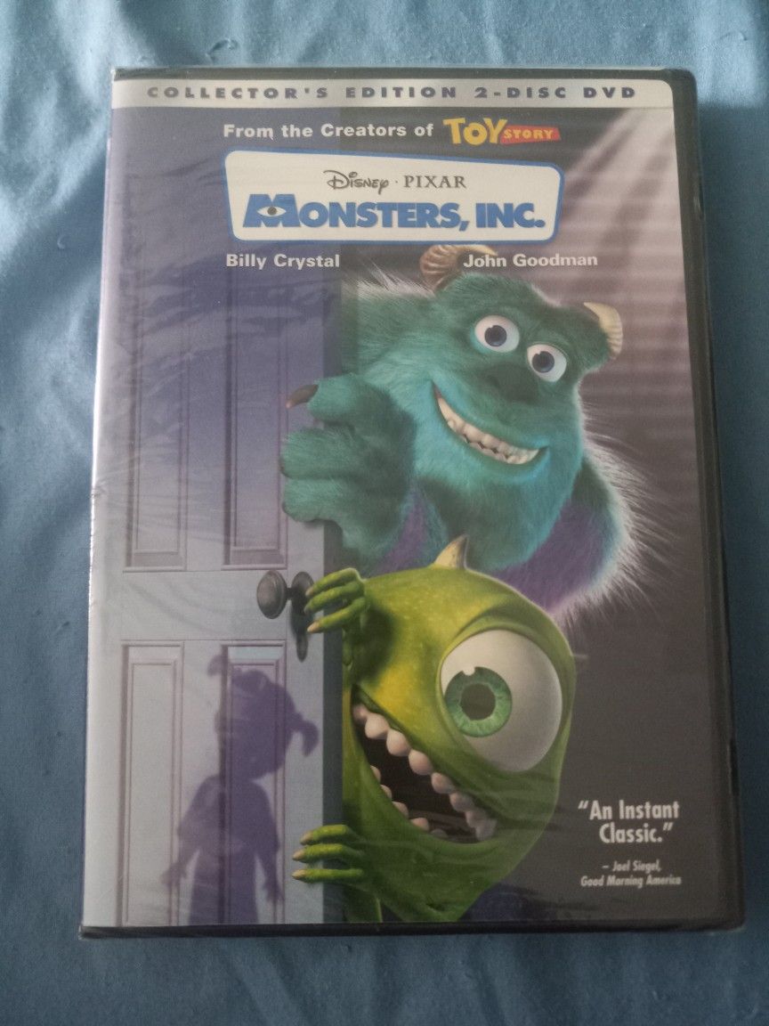 Monster's Inc DVD New Unopened 