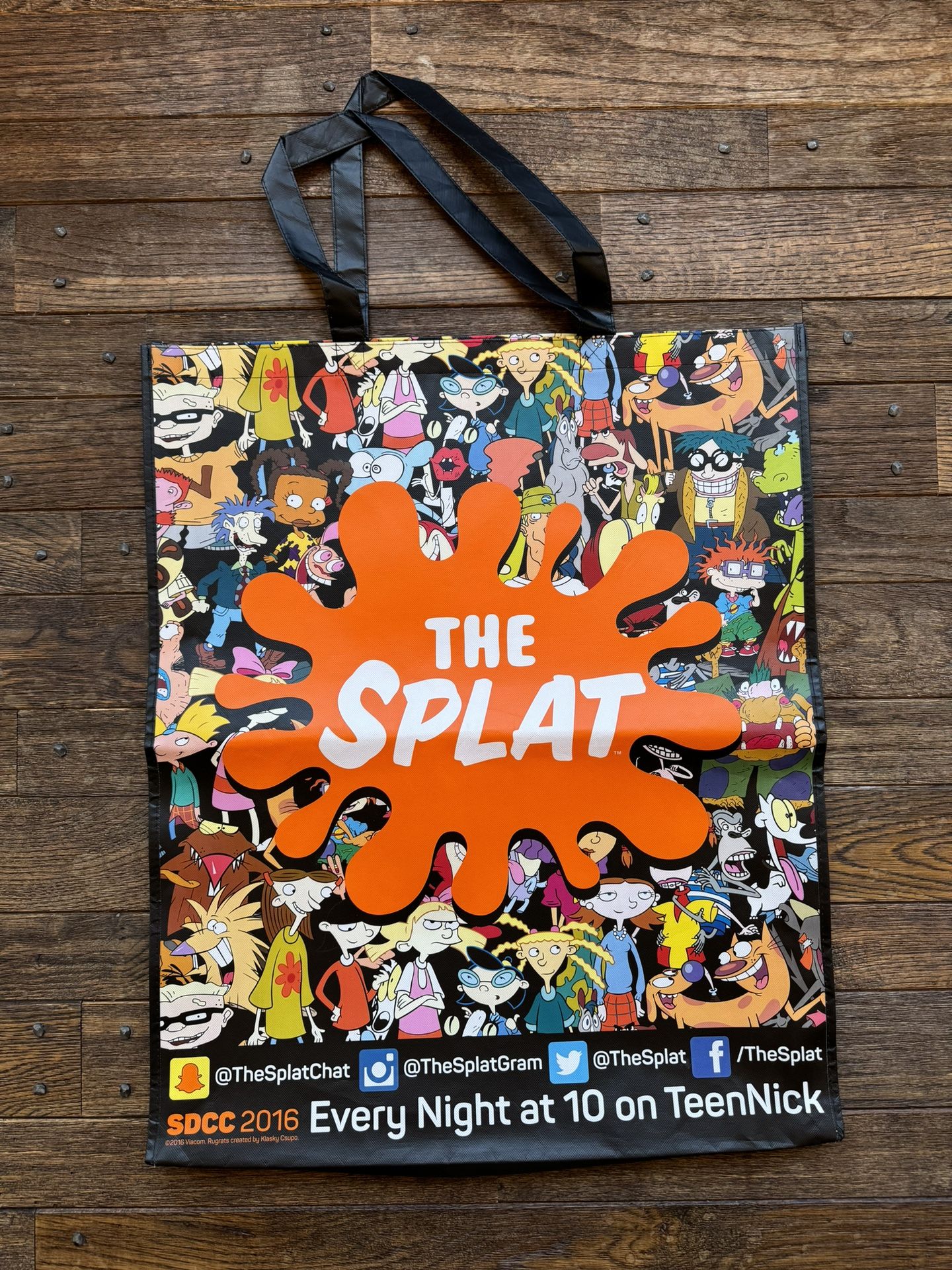 Nickelodeon Giant Tote Bag From Comic-Con