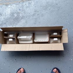 Towel Holder Paper Toilet And Soap Holder Set