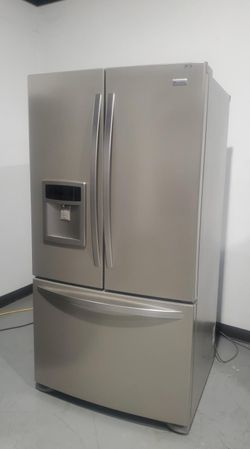 Kenmore 3 Door Silver Refrigerator
