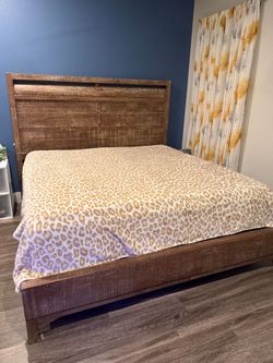 Rustic Bed ( King size )