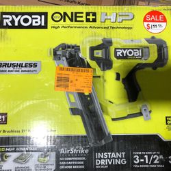 Ryobi One+HP Brushless 18V Nailer