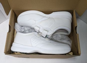 Propét Life Walker Strap walking shoes in white, size 11.5 Wide (3E).Model Number: M3705