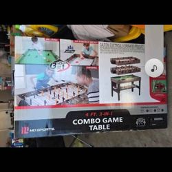 3 in 1 Combo Game Table 
