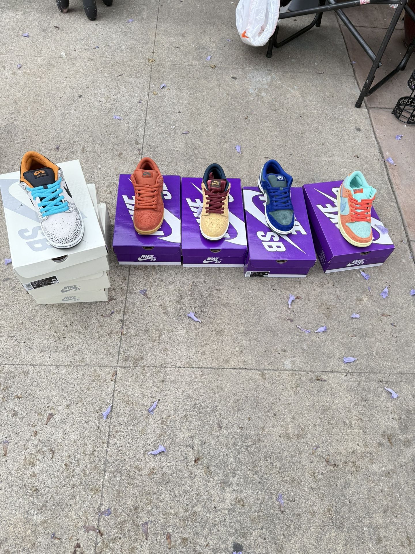 Nike SB ( $120 each )