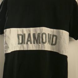 Diamond Supply Co LAFAYETTE PANELED Knit  Tee Size Small