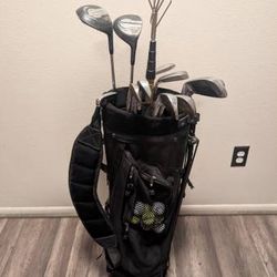 Golf Clubs, Bag, & Accessories