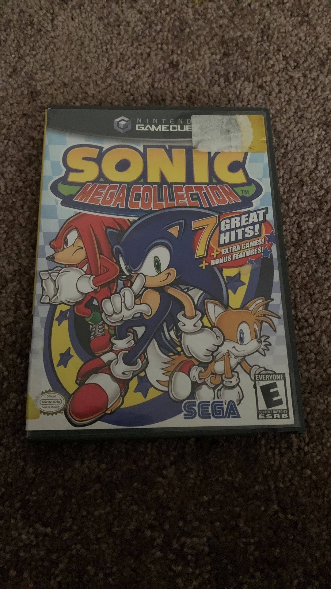 GameCube Sonic Mega Collection Game