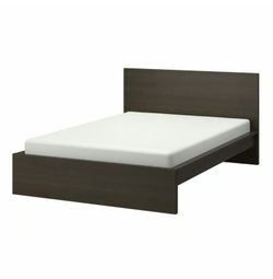 Queen Bed Ikea Malm With 4 Storage Boxes