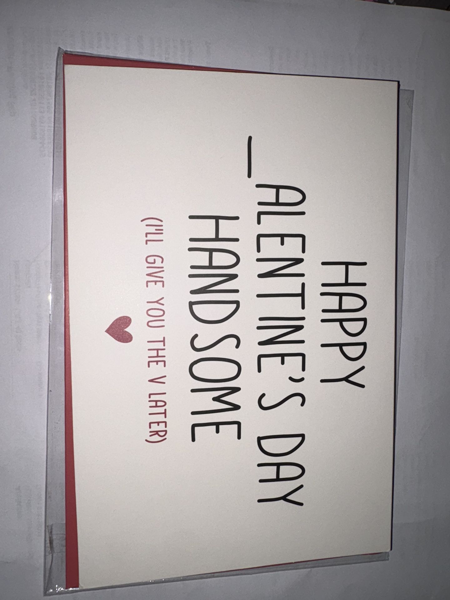 Valentine’s Day Card Funny (Xrated)