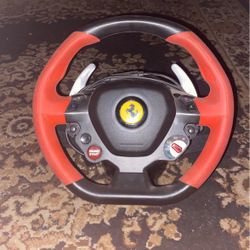  Xbox One S n A Ferrari Sport Steering Wheel