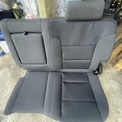 Back Row Seat for a 2014 chevy silverado/gmc 1500 crew cab 