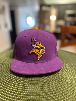 Minnesota Vikings new era fitted nfl hat kids size 6 1/2 6.5
