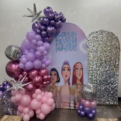 K Pop Demon Hunters Backdrop