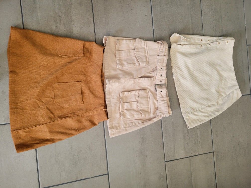 Bundle Pack Nude Mini Skirts