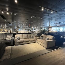 Brown Sofa And Loveseat