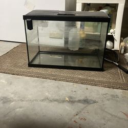 Fish Tank 20 Gallon With Filter 