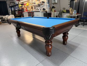 8’x4’ GoldenWest Billiards Pool Table 8’ (Free Delivery & Pro Setup) New Felt Any Color + All Accessoires 