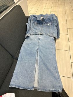 Brand new Levi skirt and jacket Size 14