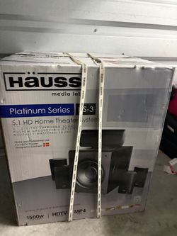Hauss Media Labs Platinum Series 5.1 Home Theater System