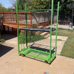 Plant Tower With Rollers 