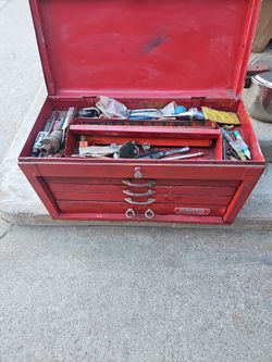 Tool Box Vintage PROTO  1948 REAL METAL 