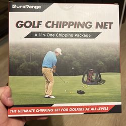 Golf chipping net