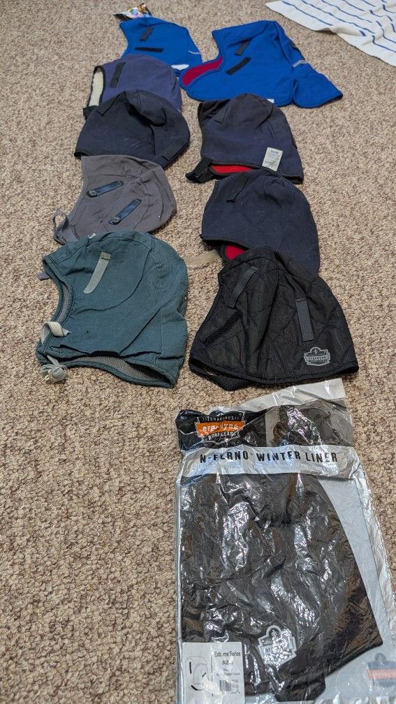 Winter hard hat liners two for $10 or four for $15