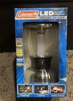 Coleman LED Classic Lantern Special Edition 200 Lumens 8D Battery Operated