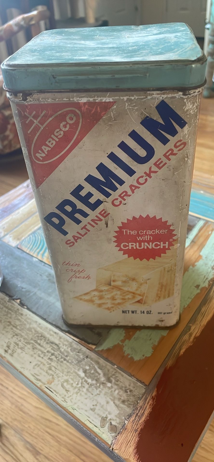 Vintage Nabisco saltine Tin 