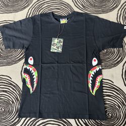 Size M And XL Black Bape T-shirt 