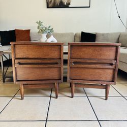 Mid Century Nightstands 
