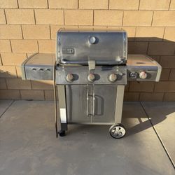 Weber Genesis LX 3-Burner Natural Gas Grill w/ Side Burner + Cover