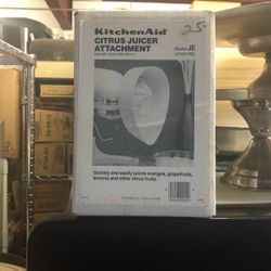 Kitchen Aid Citrus Juicer Attachment (white)