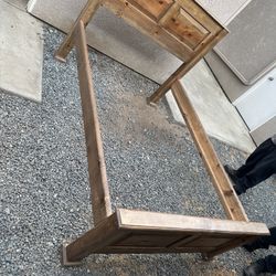 Wood Bed Frame 