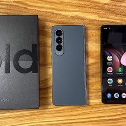 NEW SAMSUNG GALAXY Z FOLD 4 256GB UNLOCKED VERIZON AT&T T-MOBILE CRICK