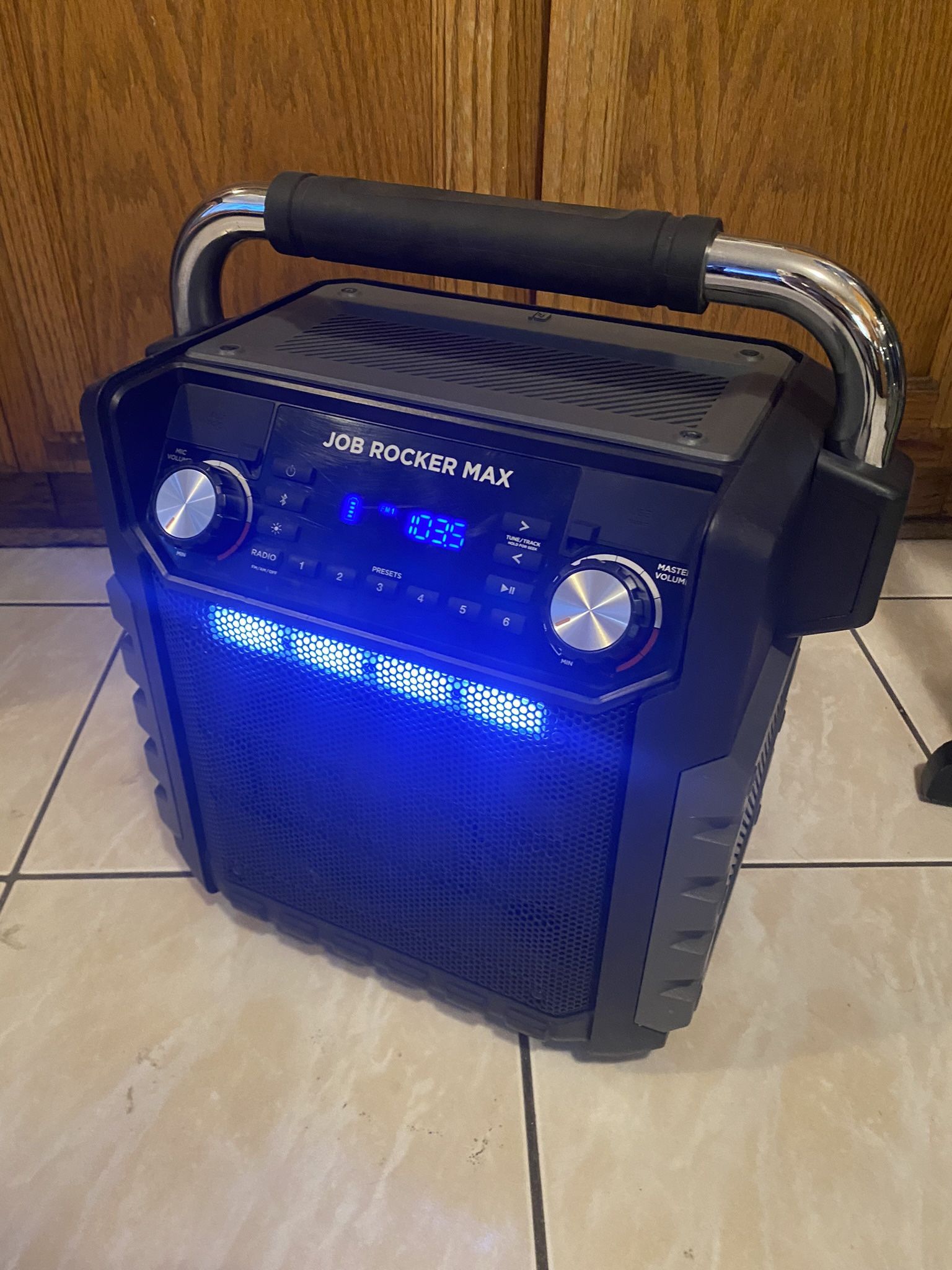 Ion speaker job rocker best sale max