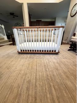 NESTIG Crib, converts to Toddler bed