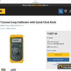 Fluke Calibrator