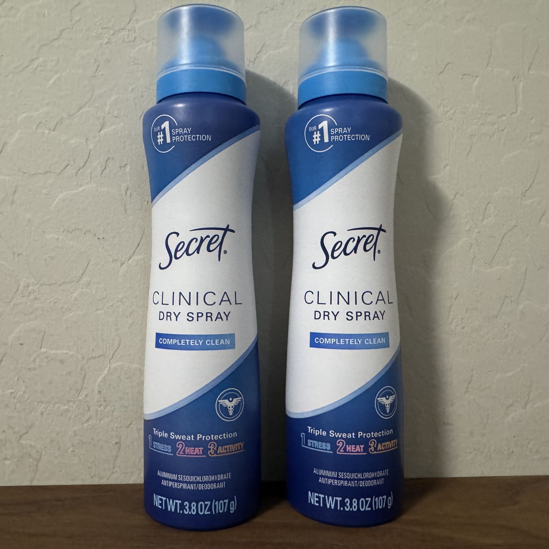 Secret Clinical Deodorant Spray Bundle
