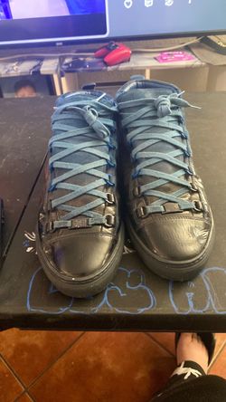 balenciaga gradient black and blue size 10 1/2