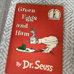 Green Eggs And Ham Collectable Vintage 1960 Book