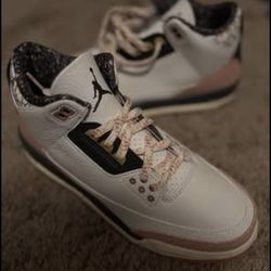 Jordan 3s (Vintage floral)
