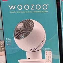 WOOZOO - Compact Globe Oscillating Fan w/ Remote - 5