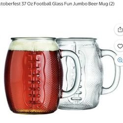 Pair Of Football Shaped Glasses