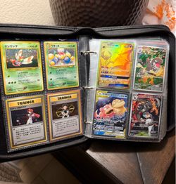 POKEMON CARD BINDER COLLECTION LOT!