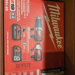 Milwaukee M18 2 Tool Combo Kit