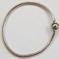 Sterling Silver Pandora Bracelet 